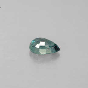 Alexandrite Verde/Vermelho Natural 0.45ct, Formato de pêra, VS