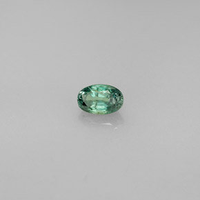 Alexandrita multicolorido natural 0,37ct, corte oval, VS