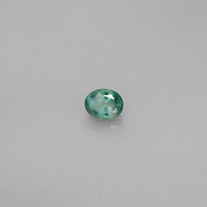 Alexandrita multicolorido natural 0,26ct, corte oval, VS