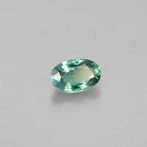 Alexandrita multicolorido natural 0,32ct, corte oval, VVS-VS