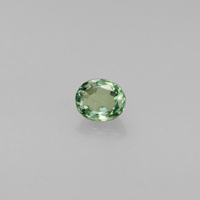 Alexandrita multicolorido natural 0,19ct, corte oval, VS