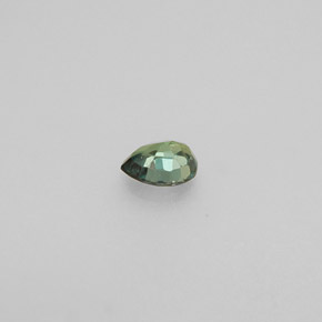 Alexandrite Verde/Vermelho Natural 0.13ct, Formato de pêra, VVS-VS