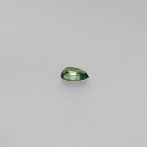 Alexandrita multicolorido natural 0,11ct, formato de pêra, VS