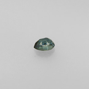 Alexandrita multicolorido natural 0,13ct, formato de pêra, VS