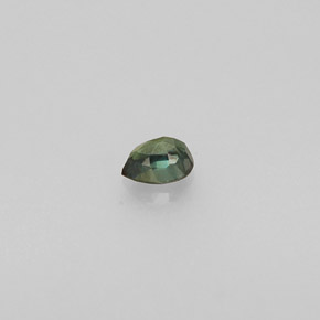 Alexandrita multicolorido natural 0,12ct, formato de pêra, VS