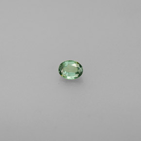 Alexandrita multicolorido natural 0,15ct, corte oval, VS