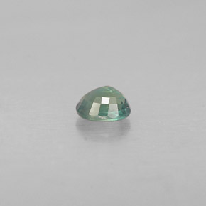 Alexandrita multicolorido natural 0,16ct, corte oval, VS