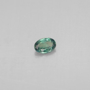 Alexandrite Verde/Vermelho Natural 0.11ct, Corte Oval, VS