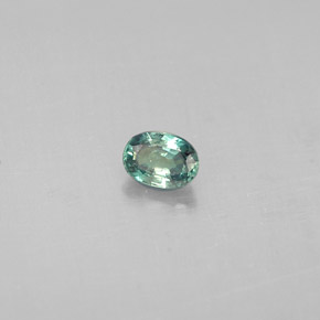 Alexandrite Verde/Vermelho Natural 0.14ct, Corte Oval, VS