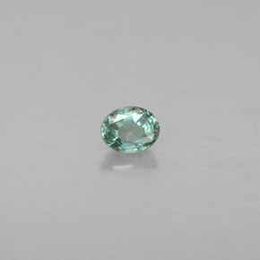 Alexandrita multicolorido natural 0,11ct, corte oval, VS