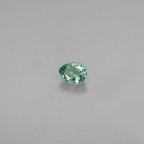 Alexandrite Verde/Vermelho Natural 0.14ct, Formato de pêra, VS