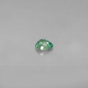Alexandrite Verde/Vermelho Natural 0.14ct, Formato de pêra, VS