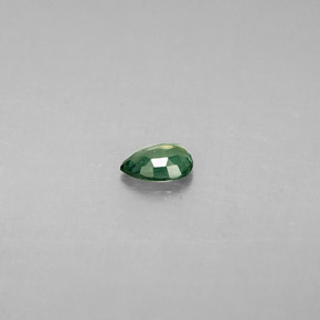 Alexandrita multicolorido natural 0,14ct, formato de pêra, VS