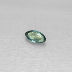 Alexandrita multicolorido natural 0,15ct, marquise, VS