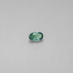 Alexandrita multicolorido natural 0,10ct, corte oval, VS
