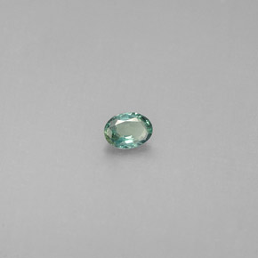 Alexandrite Verde/Vermelho Natural 0.09ct, Corte Oval, VS
