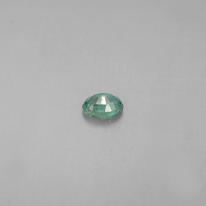 Alexandrita multicolorido natural 0,13ct, corte oval, VS