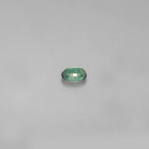 Alexandrita multicolorido natural 0,13ct, corte oval, VS
