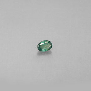 Alexandrite Verde/Vermelho Natural 0.07ct, Corte Oval, VS