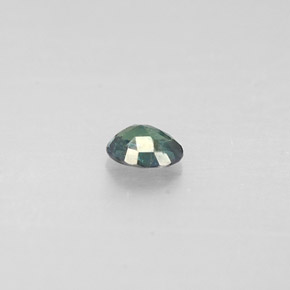 Alexandrita multicolorido natural 0,14ct, corte oval, VS