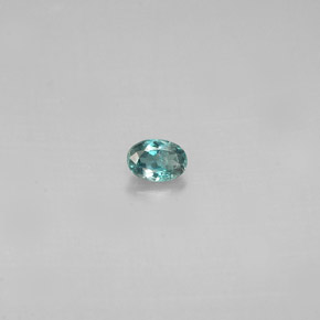 Alexandrita multicolorido natural 0,11ct, corte oval, VS
