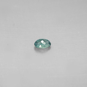 Alexandrita multicolorido natural 0,11ct, corte oval, VS