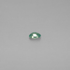 Alexandrita multicolorido natural 0,06ct, corte oval, VS