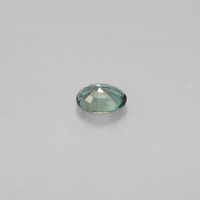 Alexandrita multicolorido natural 0,14ct, corte oval, VS
