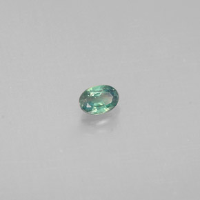 Alexandrite Verde/Vermelho Natural 0.08ct, Corte Oval, VS
