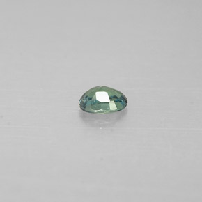 Alexandrita multicolorido natural 0,10ct, corte oval, VS