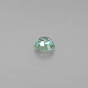 Alexandrita multicolorido natural 0,14ct, corte oval, VS