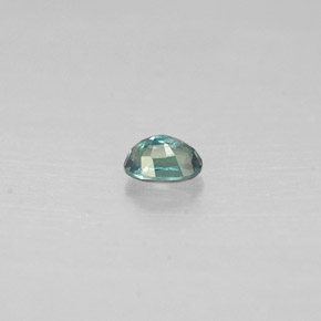 Alexandrita multicolorido natural 0,11ct, corte oval, VS