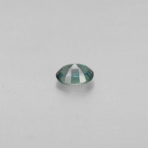Alexandrita multicolorido natural 0,13ct, corte oval, VS