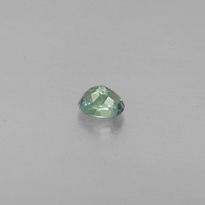 Alexandrita multicolorido natural 0,13ct, corte oval, VS