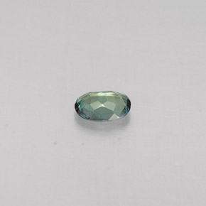 Alexandrita multicolorido natural 0,14ct, corte oval, VS