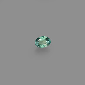 Alexandrite Verde/Vermelho Natural 0.10ct, Corte Oval, VS