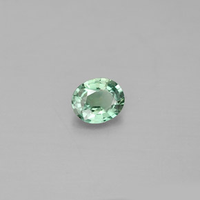Alexandrita multicolorido natural 0,25ct, corte oval, VVS-VS