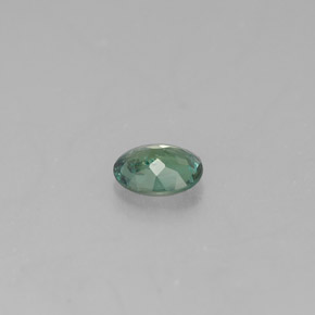 Alexandrita multicolorido natural 0,30ct, corte oval, VVS-VS