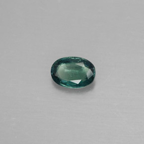 Alexandrita multicolorido natural 0,25ct, corte oval, VS