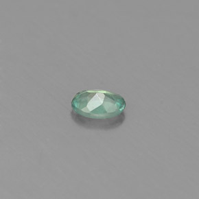 Alexandrita multicolorido natural 0,10ct, corte oval, VS