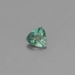 Alexandrite Verde/Vermelho Natural 0.15ct, Trilhão, VS