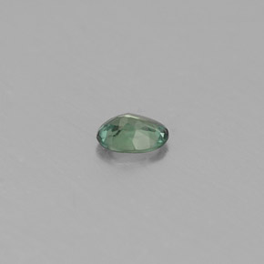 Alexandrita multicolorido natural 0,11ct, corte oval, VS