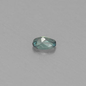 Alexandrita multicolorido natural 0,13ct, corte oval, VS