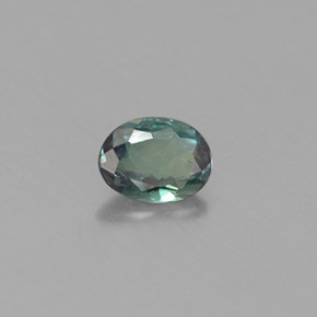Alexandrita multicolorido natural 0,22ct, corte oval, VS