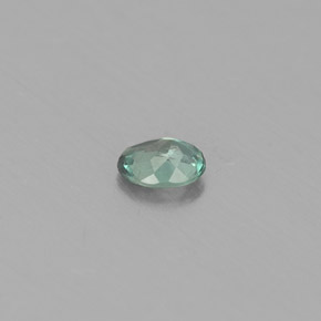 Alexandrita multicolorido natural 0,13ct, corte oval, VS