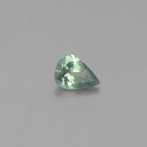 Alexandrita multicolorido natural 0,13ct, formato de pêra, VS