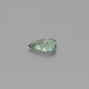 Alexandrita multicolorido natural 0,13ct, formato de pêra, VS