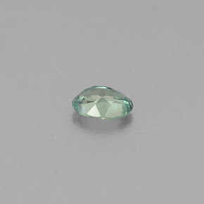 Alexandrita multicolorido natural 0,15ct, corte oval, VS