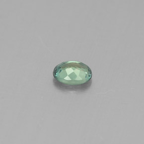 Alexandrita multicolorido natural 0,13ct, corte oval, VS