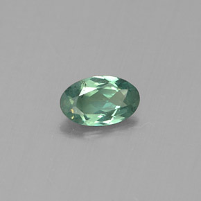 Alexandrite Verde/Vermelho Natural 0.24ct, Corte Oval, VS